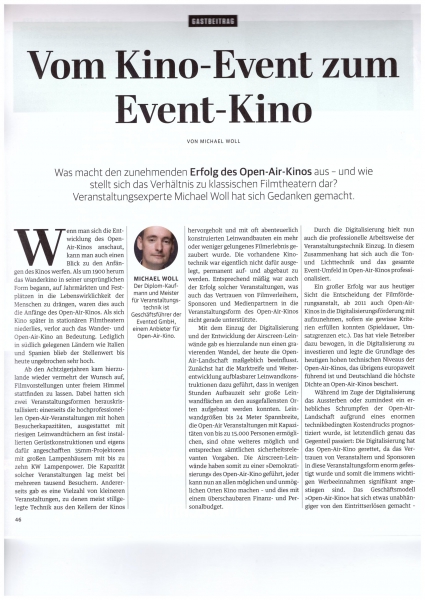 Vom Kino-Event zum Event-Kino