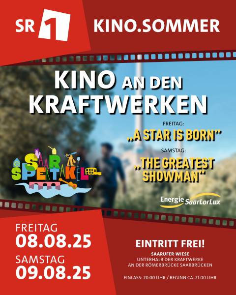 SR1 Kinosommer 2025 - Kino an den Kraftwerken