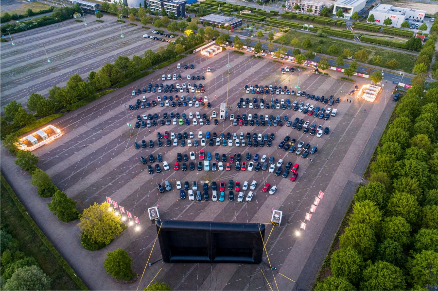 Autokino in besonderen Zeiten