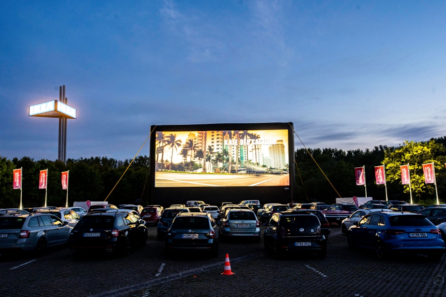 Cinéma drive-in à Hanovre 2020
